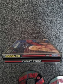 Sega Mega CD Night Trap Double Disc Game Complete CIB Tested And Working
