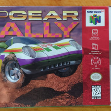 Midway Top Gear Rally Nintendo 64 N64 Box Only NTSC-U/C Racing Game