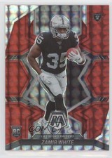 2022 Panini Mosaic Rookies Red Mosaic Prizm Zamir White #334 6f5
