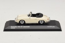 Porsche 356 B Cabriolet Ivory White Minichamps 1:43 | 400064332