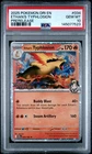 2025 POKEMON DRI EN-DESTINED RIVALS PRERELEASE #034 ETHAN'S TYPHLOSION PSA 10