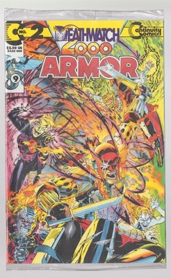 Armor 2 (Continuity 1993) 2nd series, Deathwatch 2000, polybagged with card