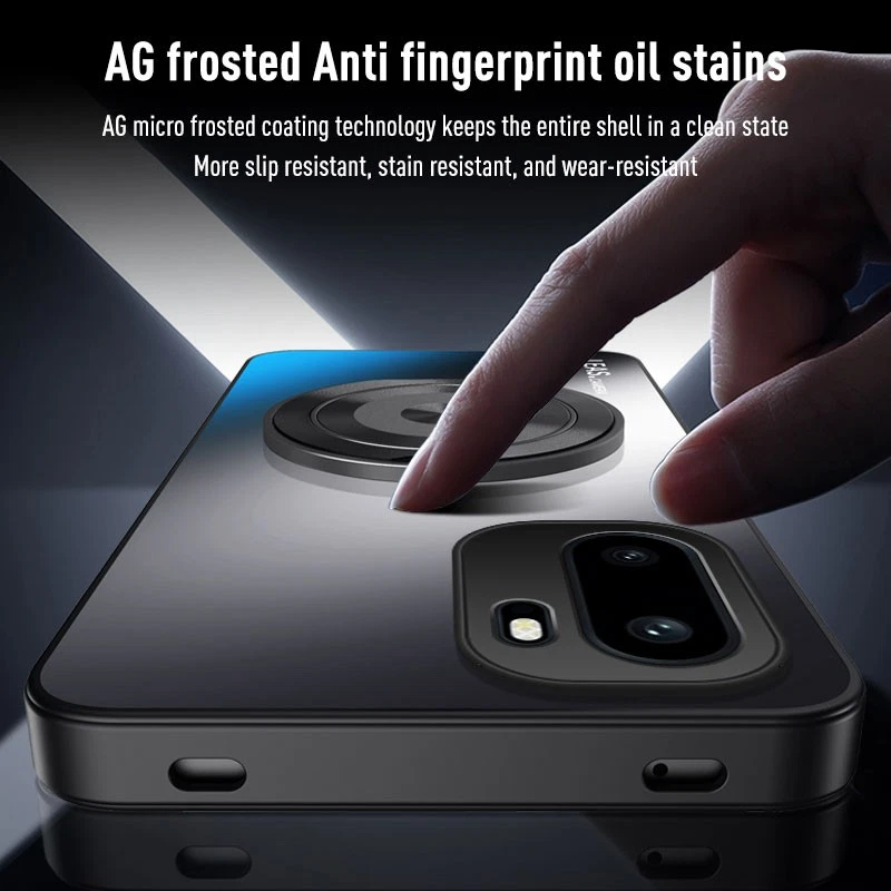 For OnePlus Ace 6, Luxury Shockproof Case Hybrid Acrylic AG KickStand Cover - Image 2 of 4