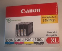 Canon Pgi-2500 Xl Multipack Bk/C/M/Y