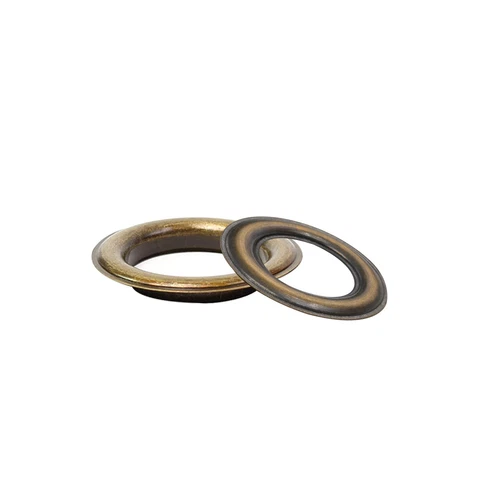 Ojales grandes de metal y latón de 30 mm 40 mm oro plata bronce ojales con arandela - Imagen 11 de 29