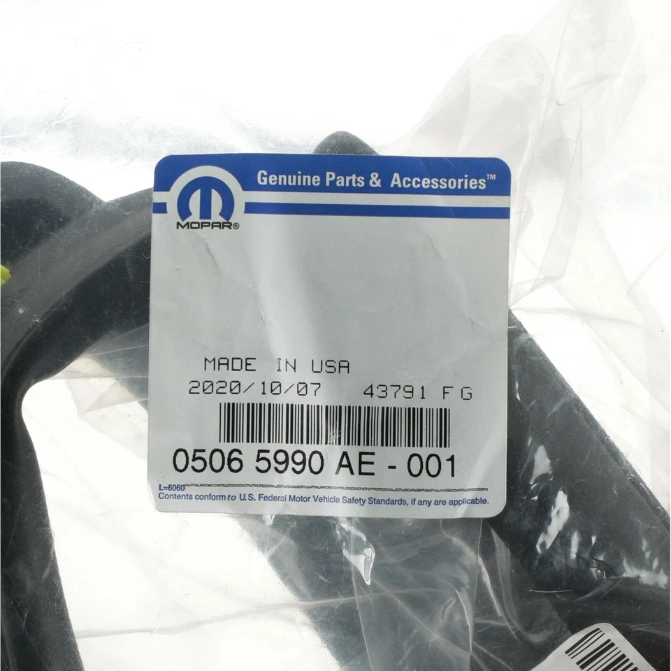 CARGADOR MAGNUM 300 PUERTA DELANTERA MONTADA TIRA METEOROLÓGICA DERECHA OEM NUEVO MOPAR 5065990AE Foto 4 de 4