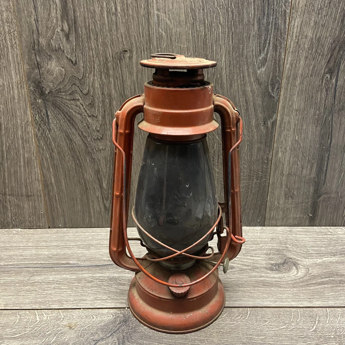 Vintage Red Winged Wheel No. 500 Kerosene Lantern Made In Japan | eBay