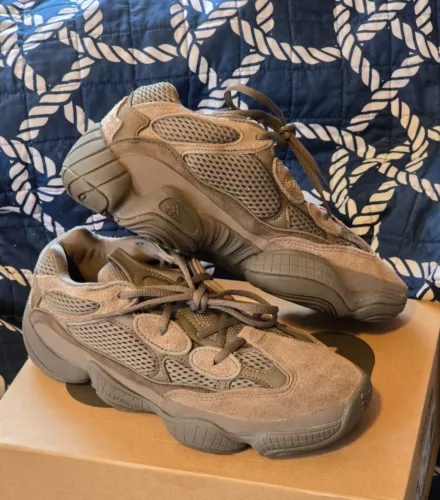 Adidas Yeezy 500 Brown Clay Size 9 mens