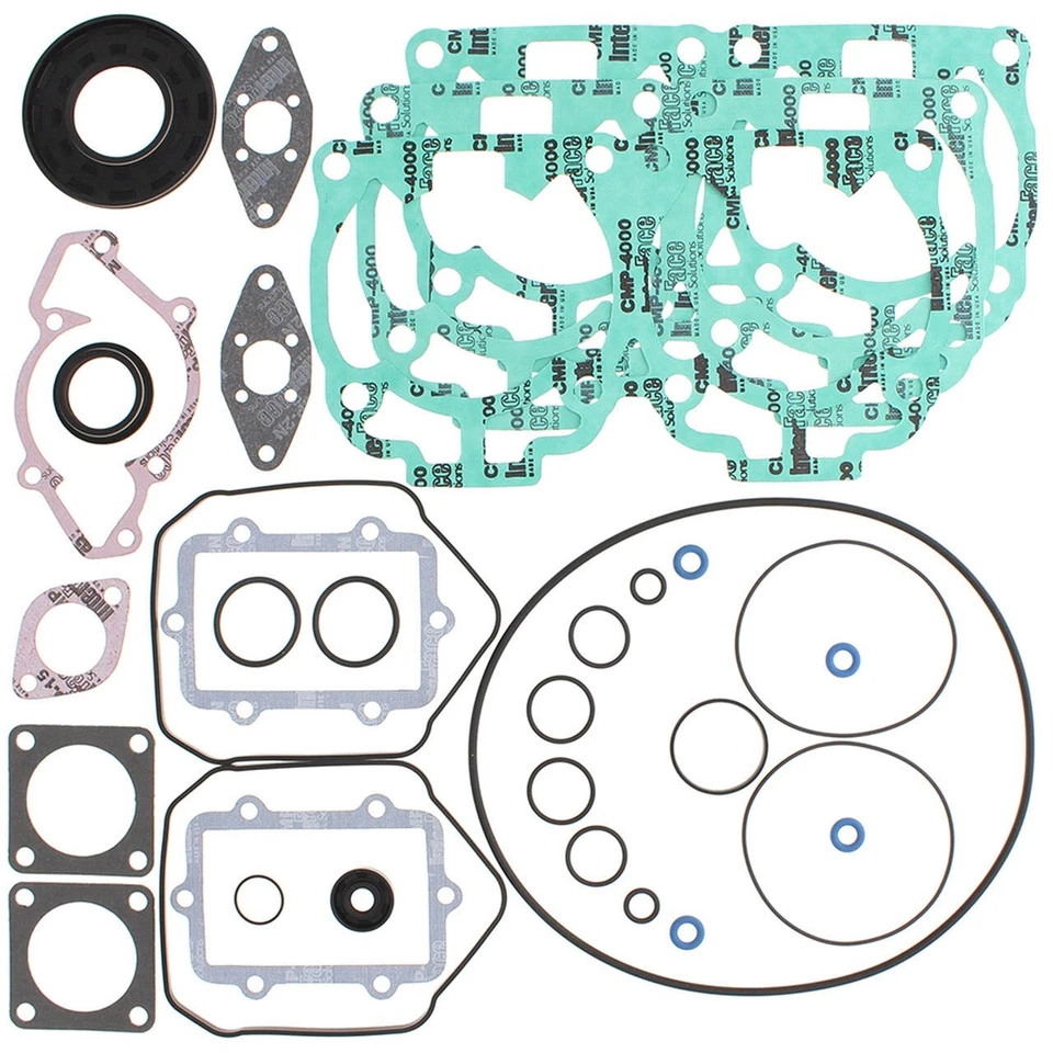 Ski-Doo 600 HO Dual Ring Pistons Full Gasket Kit Crank Seals Std 72mm 2003-2008 - Image 3 of 4