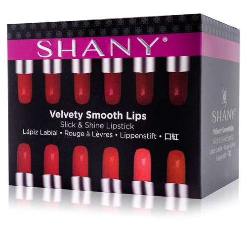 SHANY Slick & Shine Lipstick Set - 12 color Long Lasting & Moisturizing - Picture 5 of 9