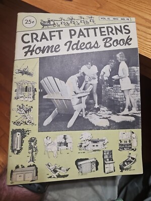 CRAFT PATTERNS 1952 Home Ideas Book, Vol. 12, No. 19 Catalog