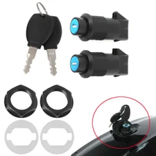 RS Hard Saddle Bag Lock Set With 2 Keys Universal RS Motorcycle Hard Saddlebags