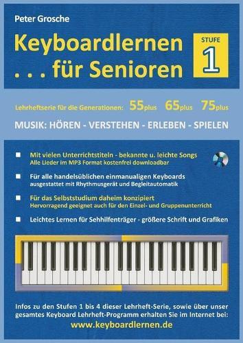 Thumbnail - Peter Grosche Keyboardlernen Fr Senioren (stufe 1) (taschenbuch)
