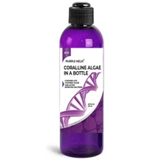 Coralline Algae in a Bottle ® + Nitrifying Bacteria & Coraline - Purple Helix