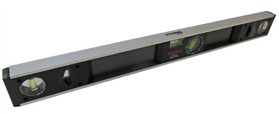 Mitutoyo 2 Foot Ft. (24'') Premium Aluminum Level w/ Angle Setter Shockproof