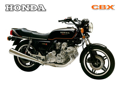 HONDA Poster CBX Six 1000 1980 Suitable to Frame 1981 | eBay