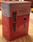 COCA-COLA Beverage Coke Bottle Vending Machine Box Vintage 1996 Collectible Tin
