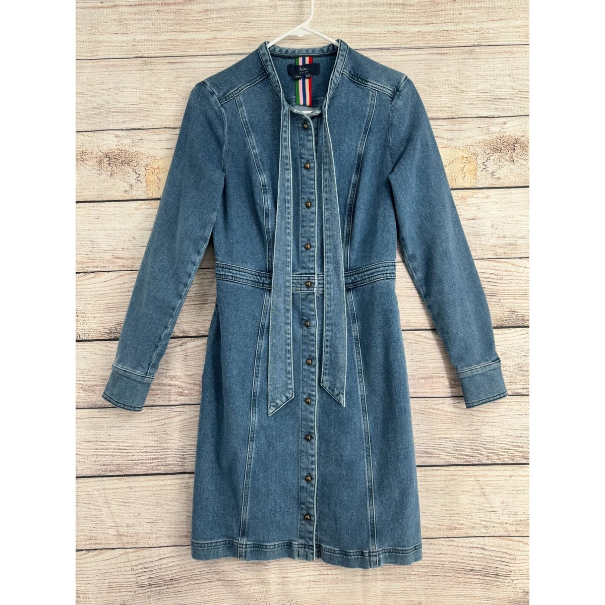 Boden denim clearance dress