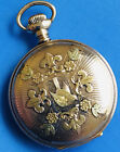 GoldFilled Pocket Watch 0s Runs Antique 1912 Elgin Illinois 14k &