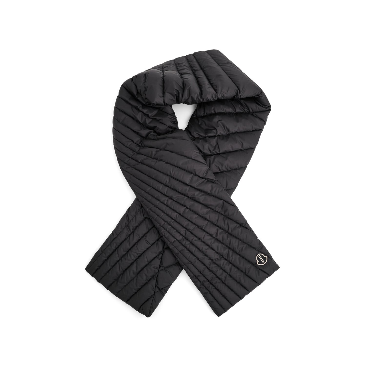 MONCLER x Rick Owens Radiance Down Scarf Black