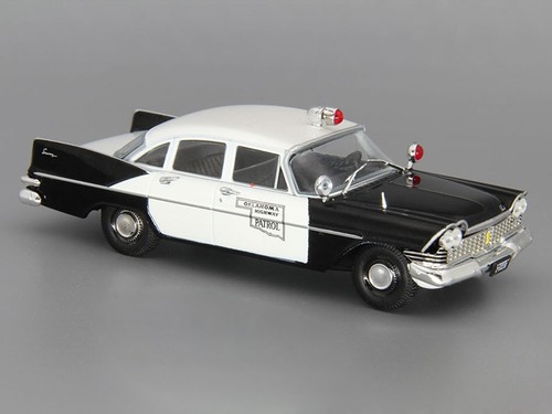 Plymouth Savoy Oklahoma Highway Patrol 1959 Year 1/43 Scale Diecast Model Car - Imagen 8 de 12