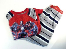 Avengers Sleepwear Disney Marvel Infinity War Boys PJ Set Top Bottom NWT