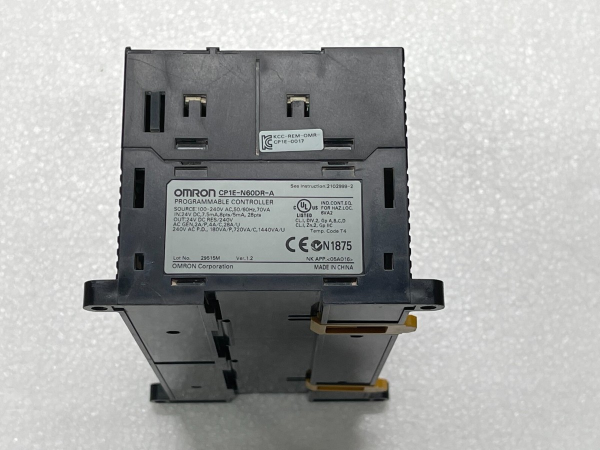 Omron CP1E-N60DR-A Programmable Controller | eBay