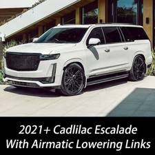 For 21+ Cadillac Escalade Adjustable Air Ride Suspension Lowering Kit Links Rods
