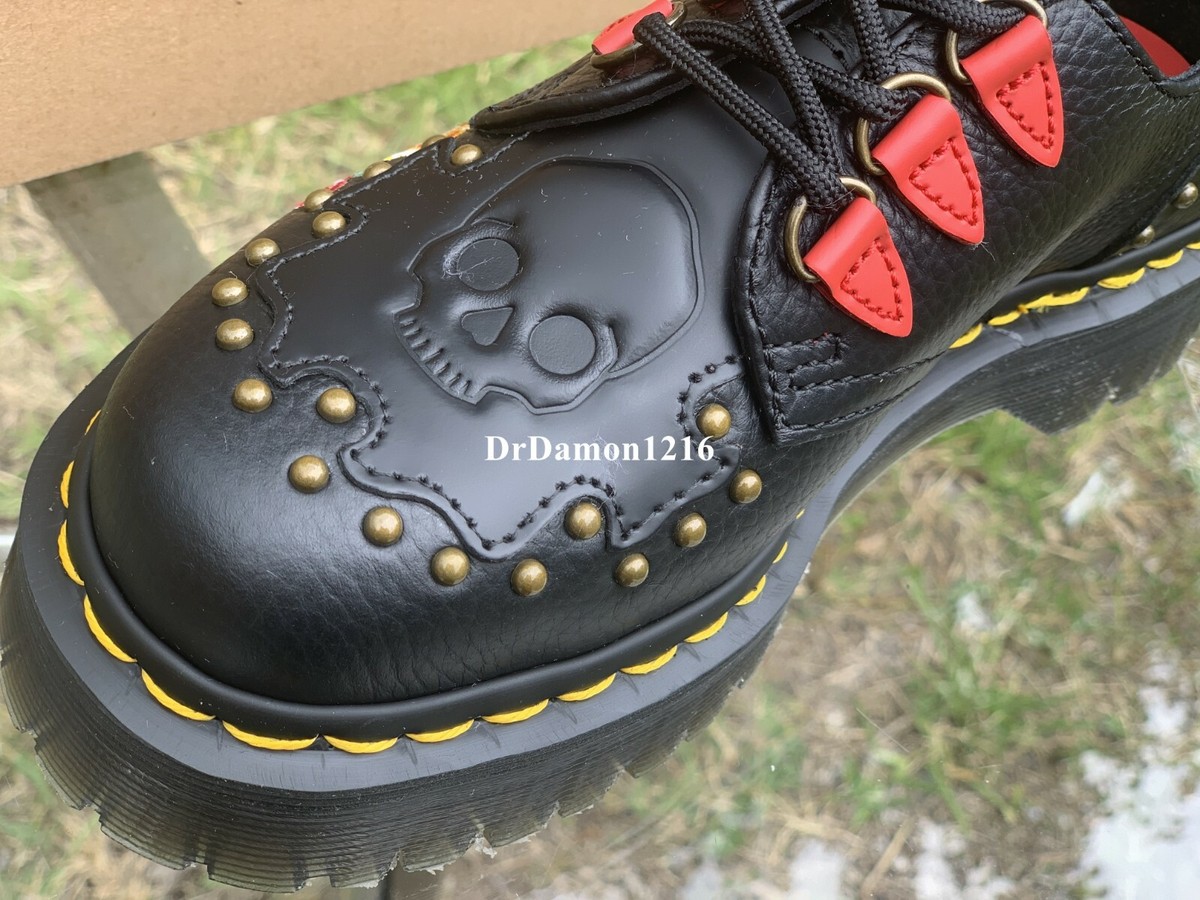 NIB Dr. Martens Women's 1461 Serova Skull Stud Floral Oxford NIB Dr. Martens Women's 1461 Serova Skull Stud Floral Oxford