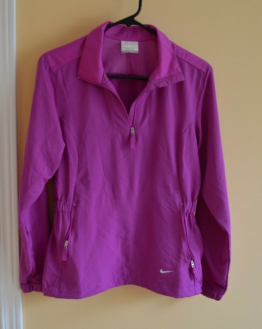 Nike Golf Tour Performance-Fit Purple 3/4 Zip Pullover Womens XS EUC | eBay