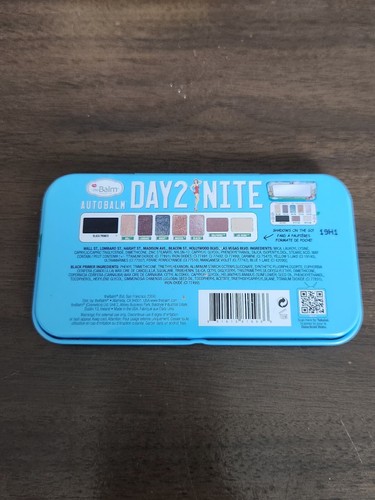 TheBalm Cosmetics AUTOBALM DAY 2 NITE Eyeshadow Palette 8 Shades NEW! - Picture 2 of 3