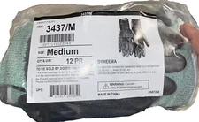 NEW Lot Of 12 Majestic Glove Dyneema Diamond A-3 Cut, Seamless Knit Glove M 3437