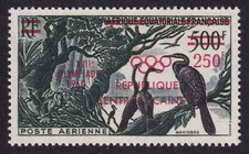 CENTRAL AFRICAN REPUBLIC 1960 Air 250f Olympic Games SG 18 MH/*