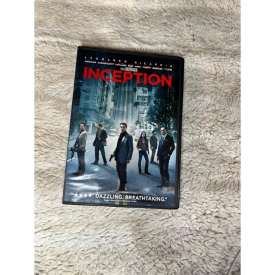 Inception DVD Leonardo DiCaprio Sci-Fi Action Thriller Movie - Free Shipping