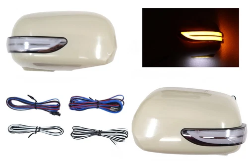 Side Mirror Cover LED Turning Light FOR 2000 2001 2002 03 04 2005 GS300 GS430