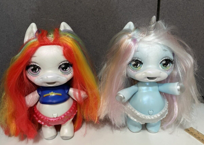 LOT Poopsie Surprise Blue Unicorn DAZZLE DARLING RAINBOW