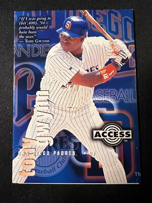 1996 Skybox Circa Access Tony Gwynn #27 HOF