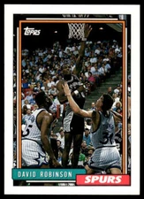 1992 Topps #277 David Robinson NM/MT San Antonio Spurs ID: 33089