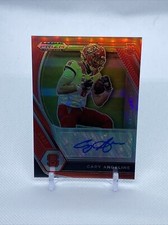 2021 Panini Prizm Draft Picks Cary Angeline Rookie RC Red Auto numbered 029/199