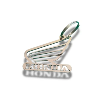 PORTA CHIAVI keychain acciaio per moto HONDA regalo CBR AFRICA TWIN TRANSALP SH