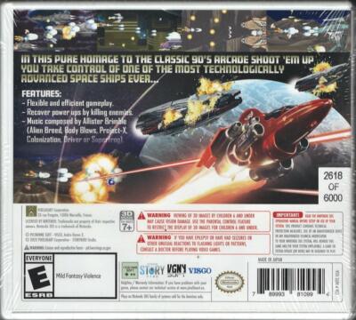 Andro Dunos 2 3DS (Brand New Factory Sealed US Version) Nintendo