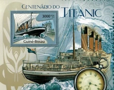 Guinea-Bissau 2013 - Titanic Ships - Souvenir Stamp Sheet - MNH