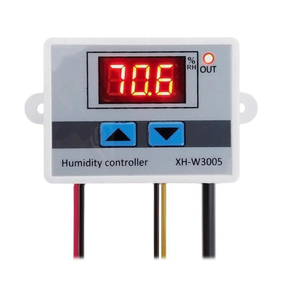 W3005 Incubator Digital Humidity Controller Hygrometer Switch Tester AC DC - Image 3 of 4