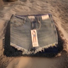 RE generation by Celebrity Pink High Rise Festival Cutoff Denim Short size 7/28