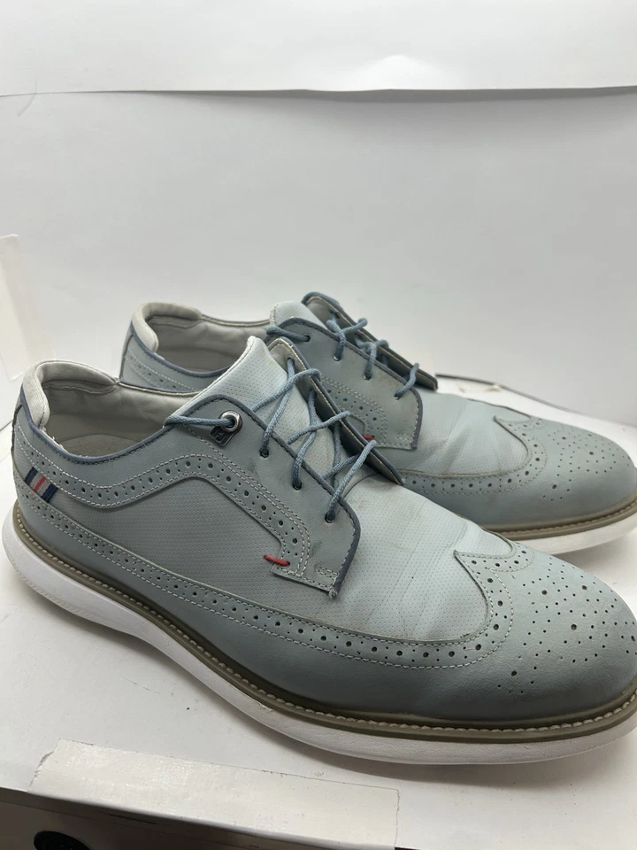 Zapatos de golf Footjoy FJ Traditions punta de ala punta suave para hombre talla 57912 EE. UU. 14 M ligeros Foto 3 de 4