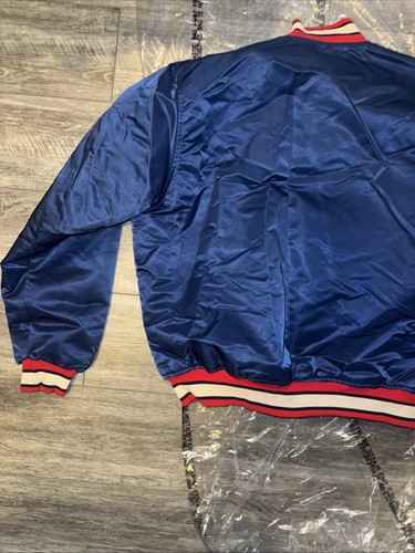 VTG 90s Starter Diamond Collection Atlanta Braves Satin Jacket XL Made In USA - Picture 7 of 8