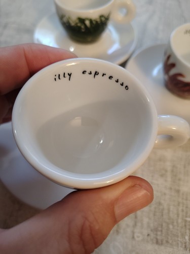 (5) 2000 Francis Ford Coppola Illy Espresso Cups and Saucers Set Of 5 - Picture 3 of 22