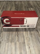 Crosley Revolution Portable Usb Turntable Record Player Red