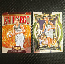 Panini 2025 WNBA Select Seattle Storm 2-Card Lot Skylar Diggins #10 #16