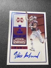 Will Redmond Contenders Draft Picks Auto Blue Foil